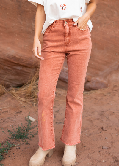 Rust pants