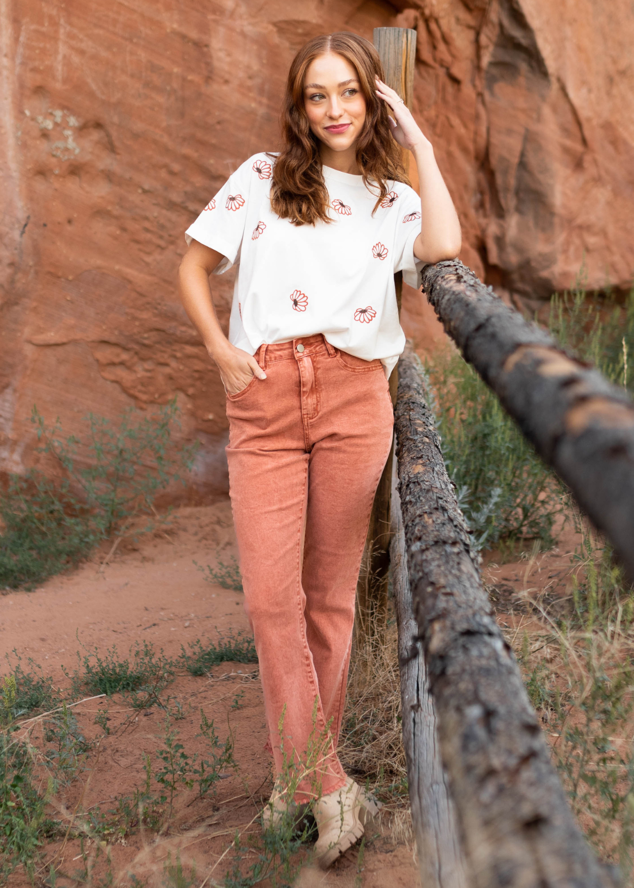 Rust pants