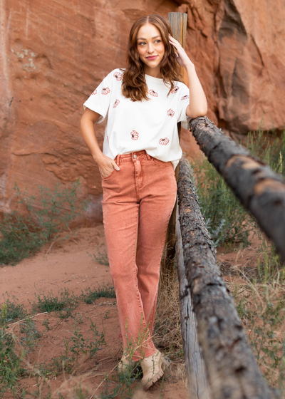 Rust pants