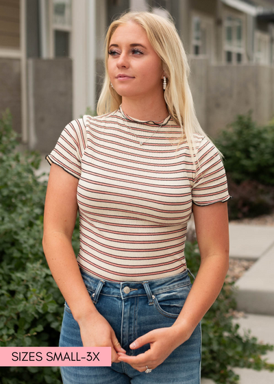 Jolene Beige Top