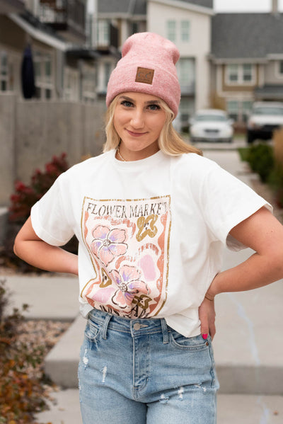 Jolene flower market t-shirt