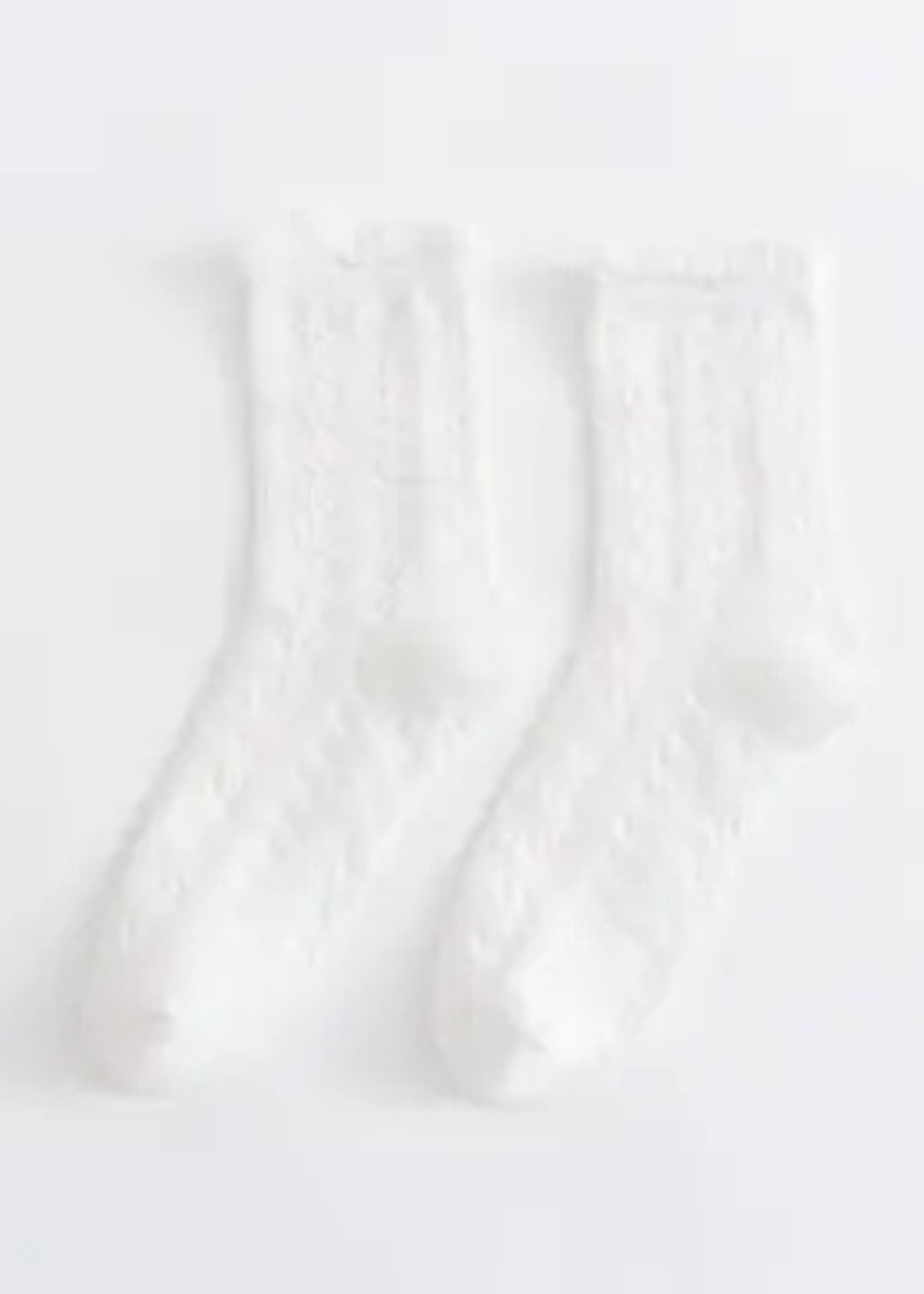 Jolene White Socks