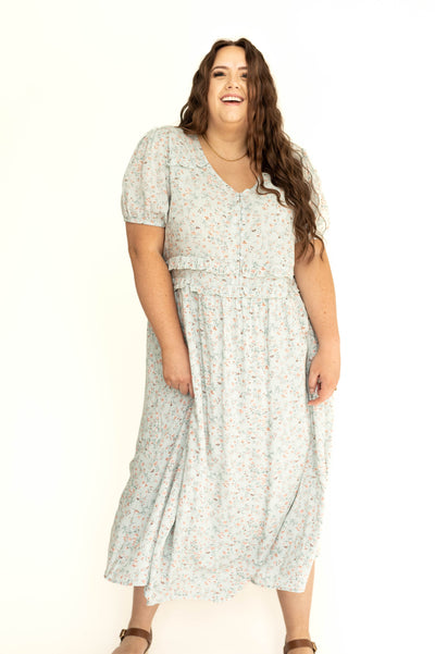 Krista Light Seafoam Dress
