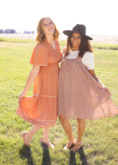 Lakelyn Terracotta Dress