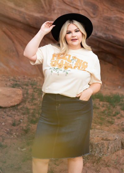 Layla Dark Indigo Skirt