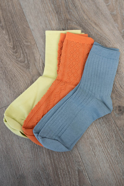 Layna 3 pack socks