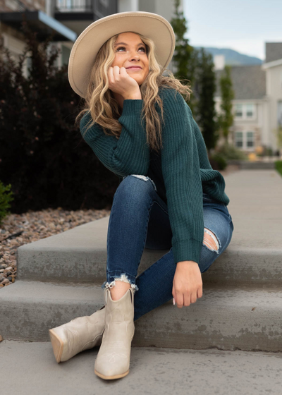 Evergreen sweater