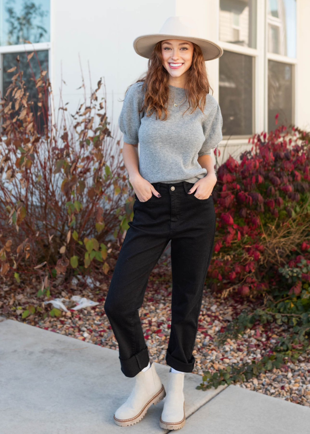 Grey sweater
