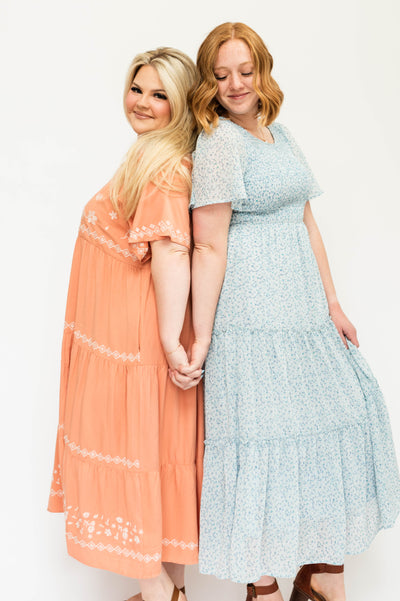 Lynn Blue Iris Dress