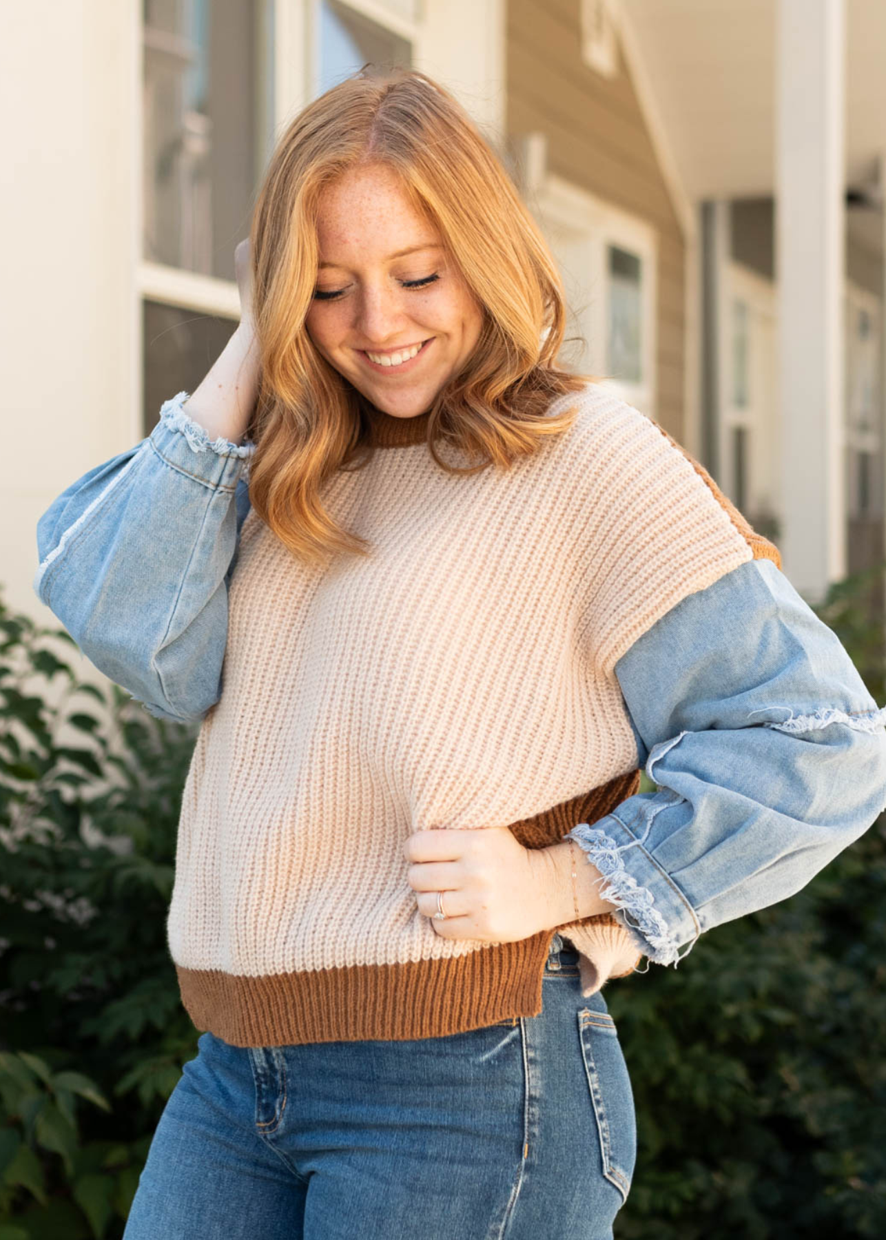 Taupe sweater