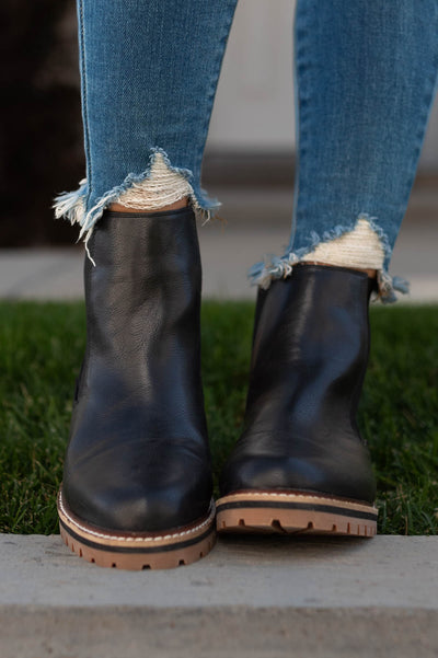 Black boots