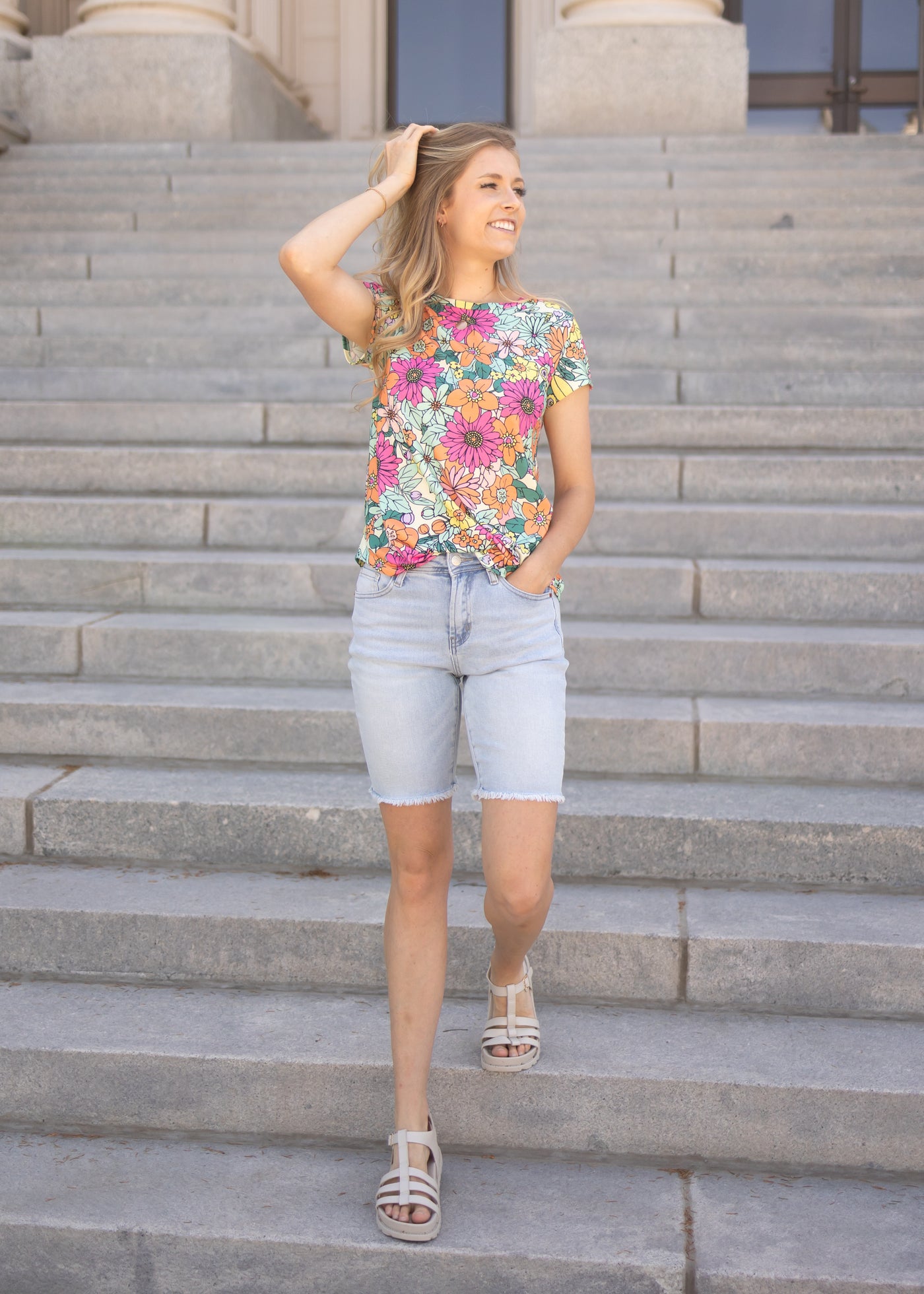 Small floral top
