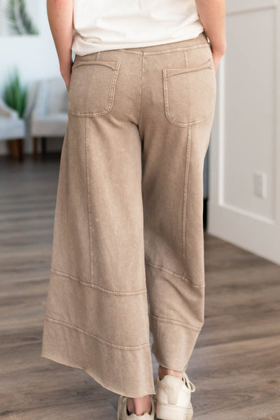 Back view of mushroom pants