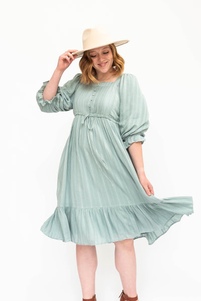 Vintage seafoam dress