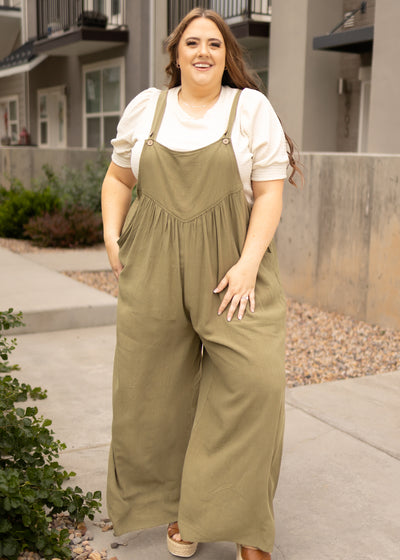 Plus size cream top