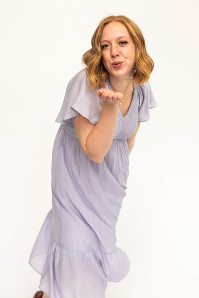 Lavender dress