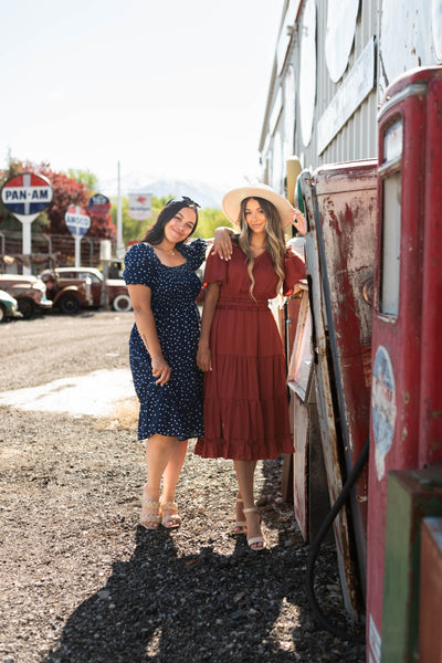 Tasha Brick Dress