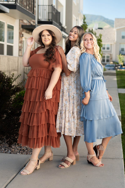Tatum Rust Dress