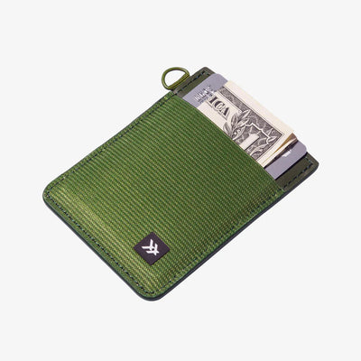 Thread Wallets Olive Vertical Wallet