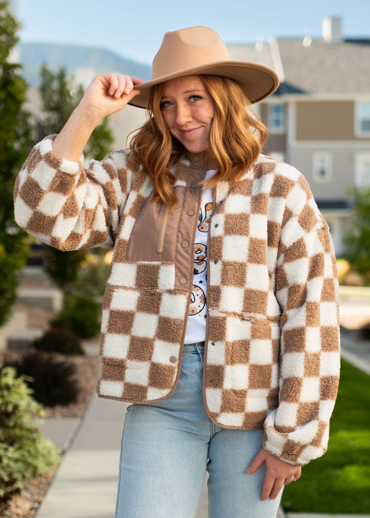 Vesta Taupe Jacket