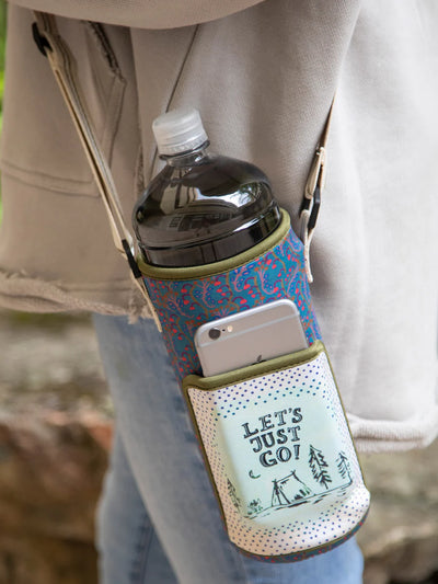 Let's Just Go Water Bottle Carrier