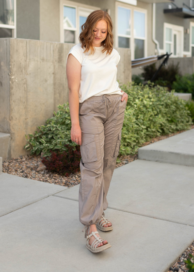Birch pants with pockets