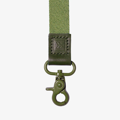 Thread Wallets Olive Wrist Lanyard