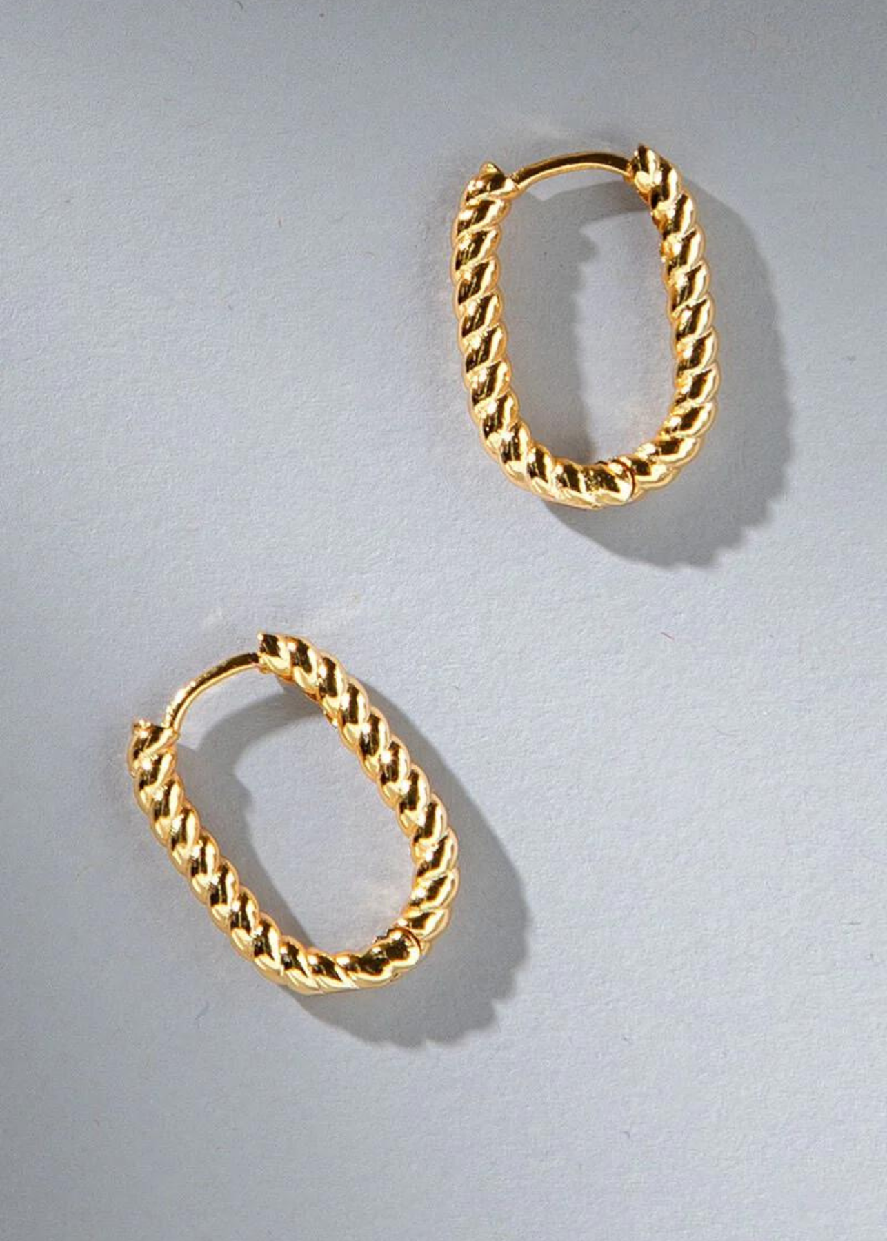 Tara 14K Gold Dipped Hoops