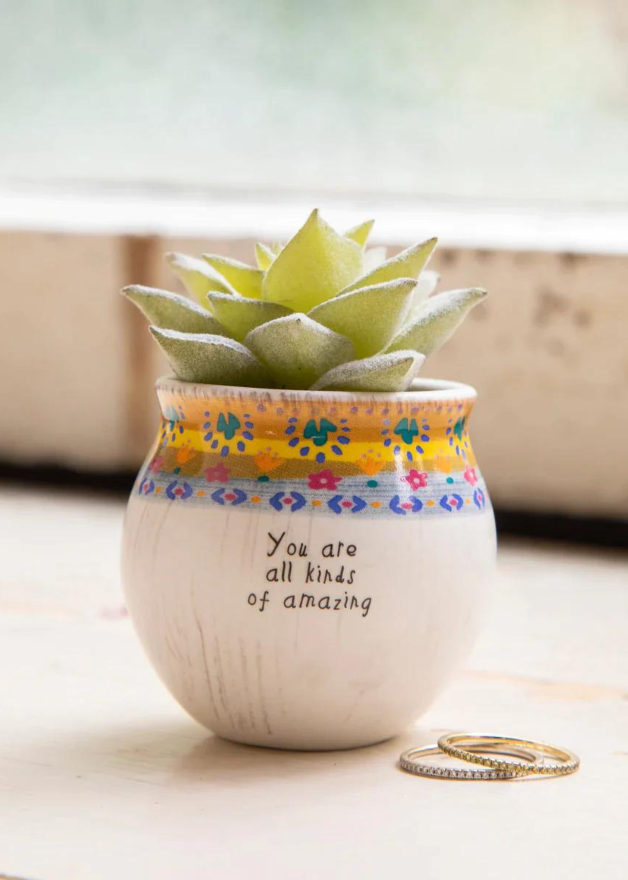 Amazing Mini Faux Succulent