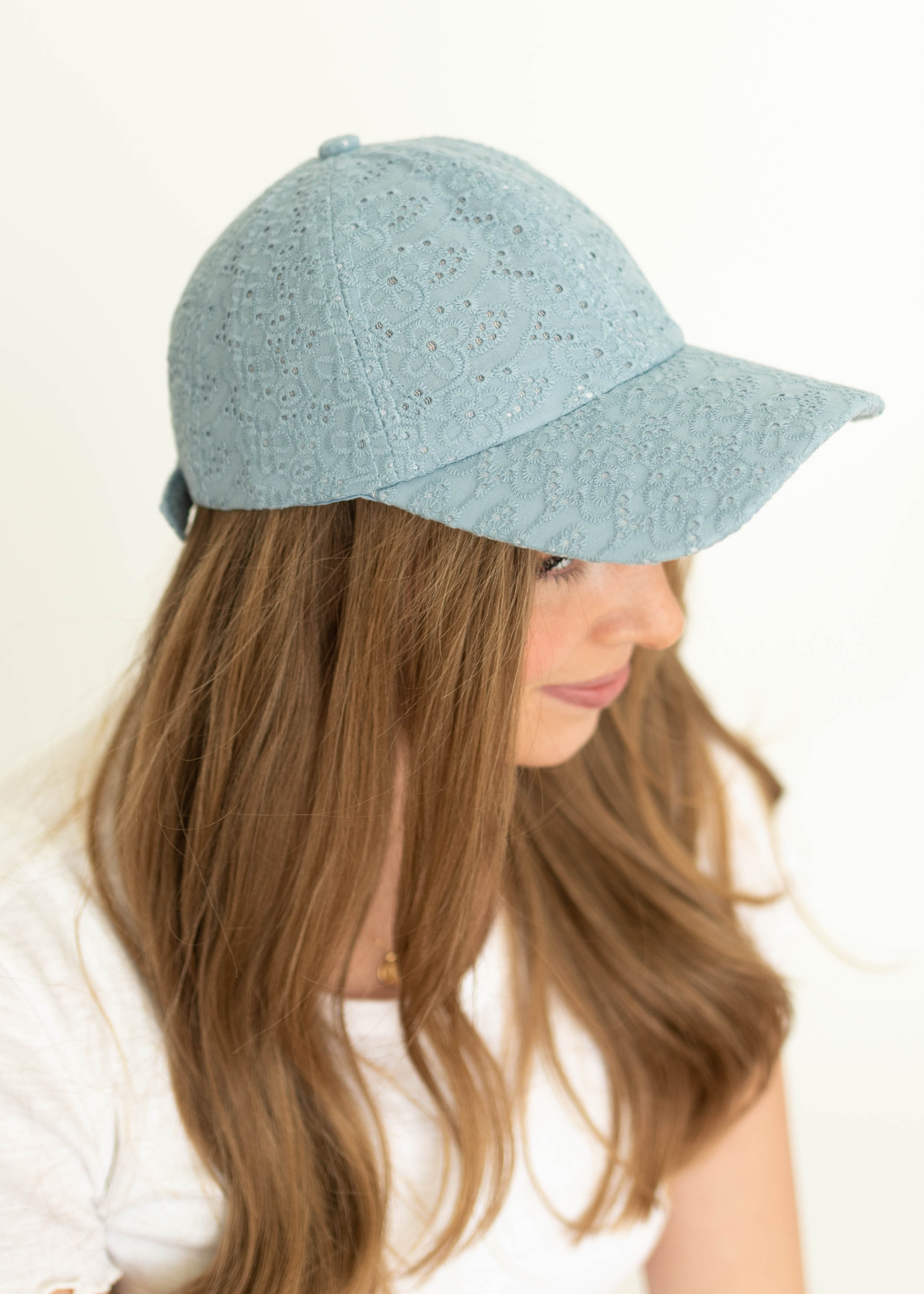 Blue hat