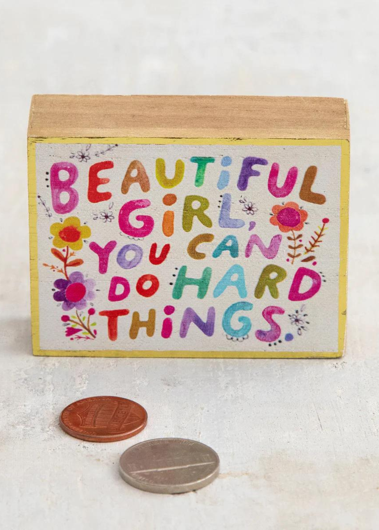 Beautiful Girl Tiny Block