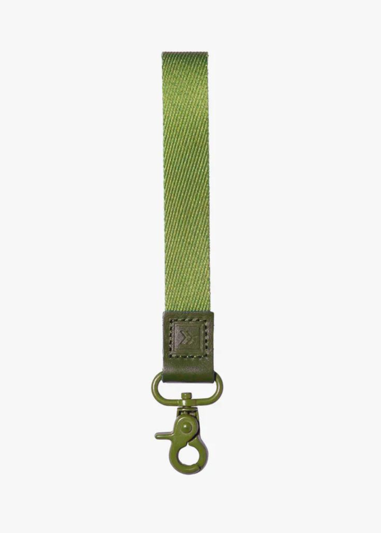 Thread Wallet Olive wrist lanyard 