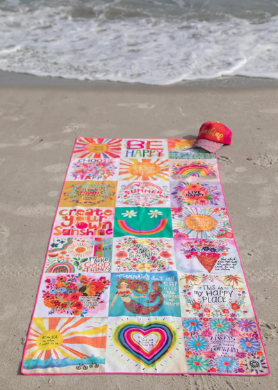 Summer Chirp Beach Towel