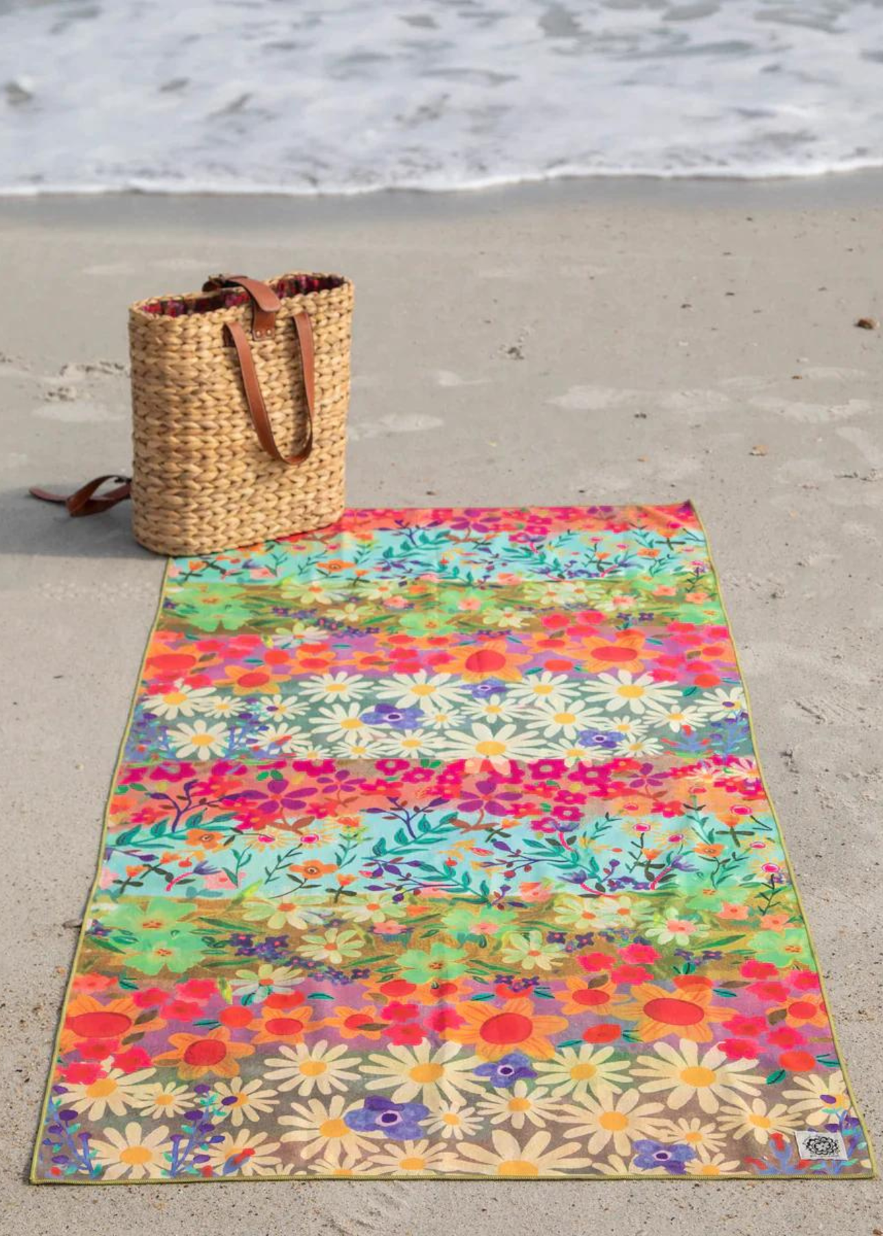 Wildflower Beach Towel