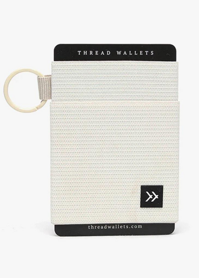 White tread wallet