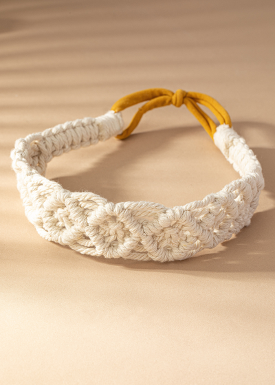 Crochet Elastic Headband