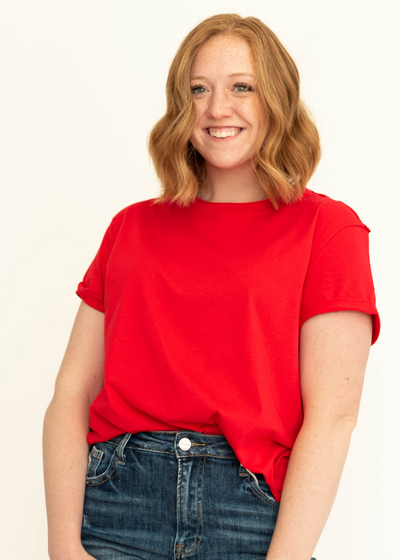 Red t-shirt