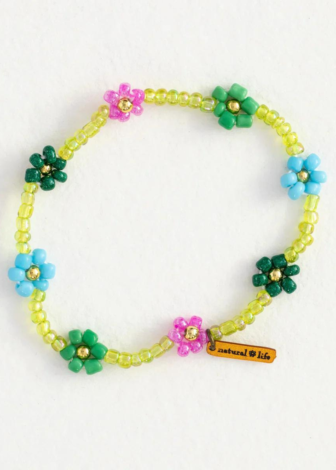 Daisy Green Bracelet