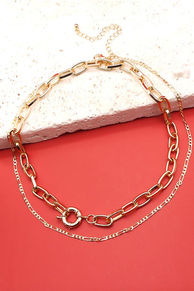 Hazel Double Layer Necklace