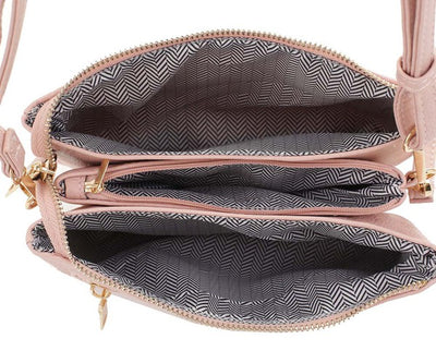 Adena Quilted Blush Purse