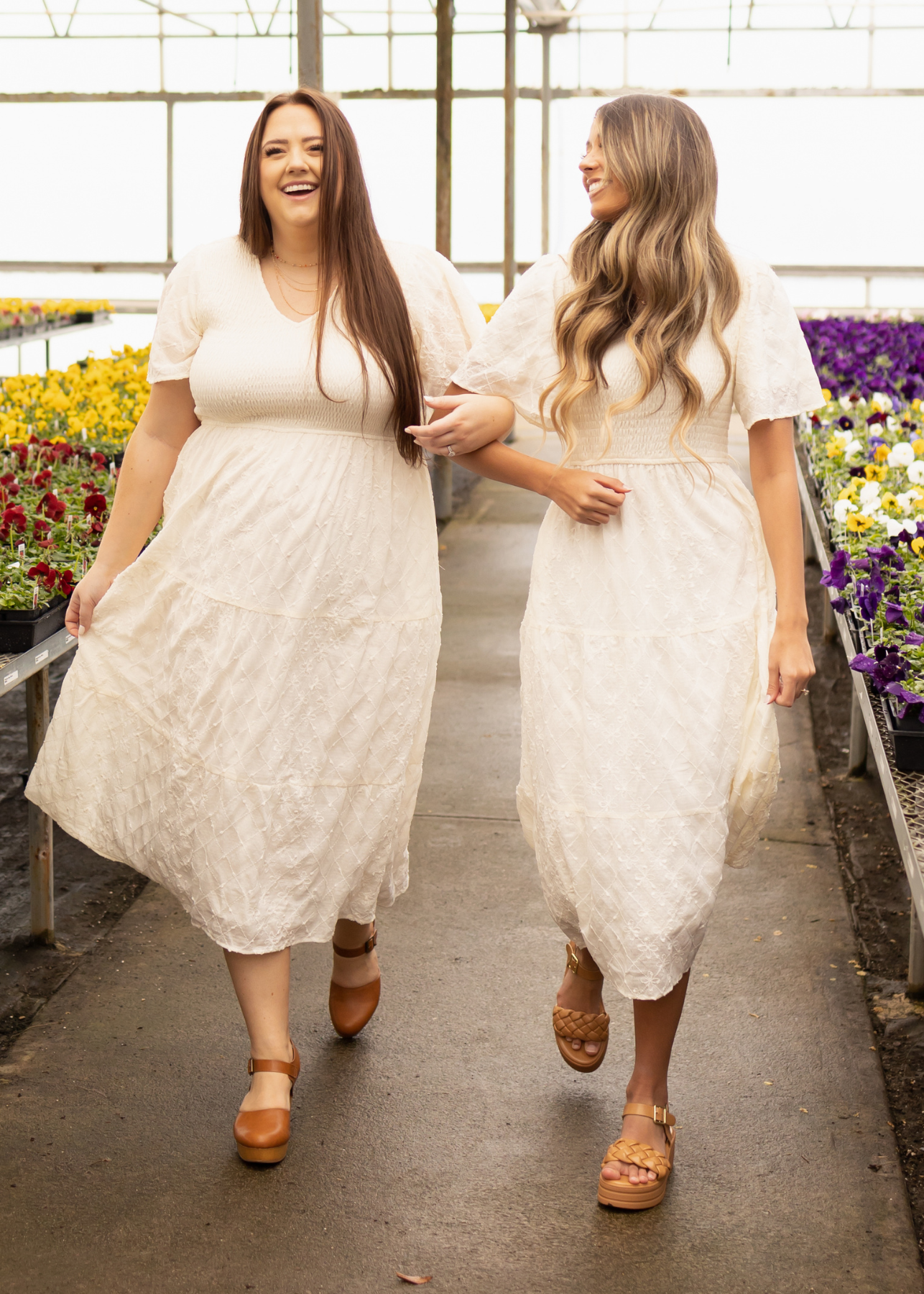 Charmaine Cream Dress