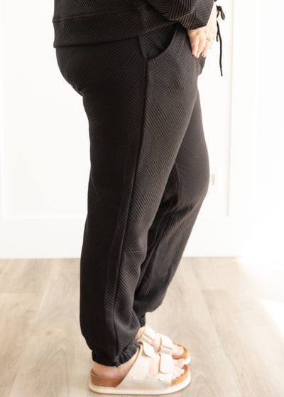 Kinsley Black Joggers