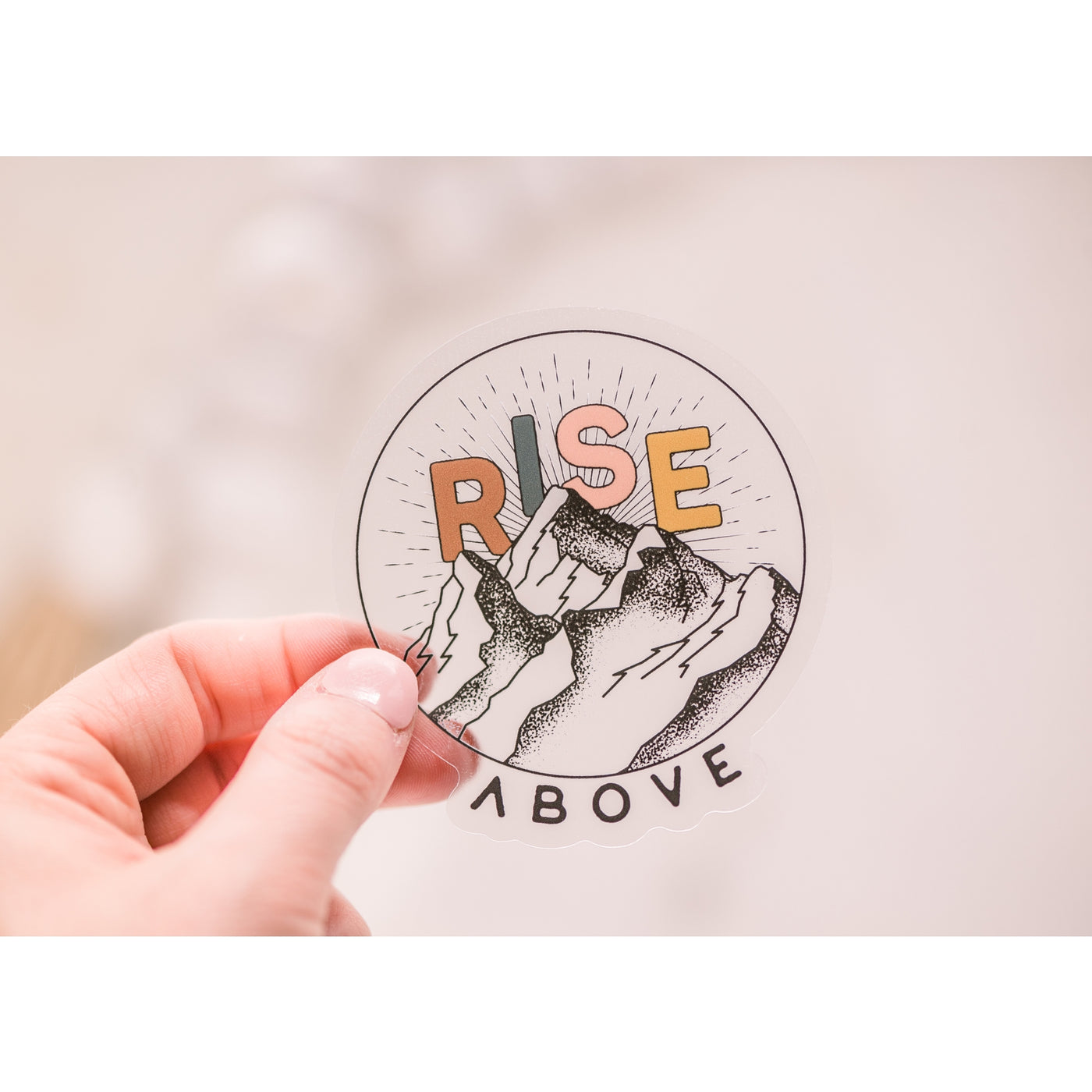 Rise Above Vinyl Sticker