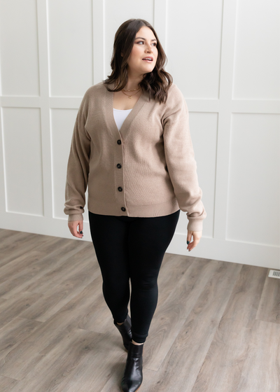 Albany Light Mocha Cardigan