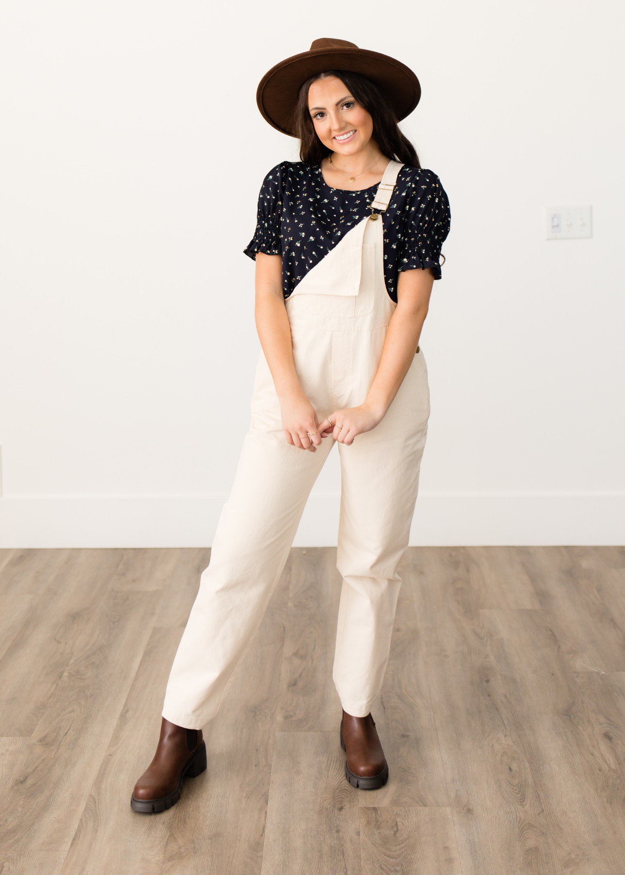Anneli Cream Overalls