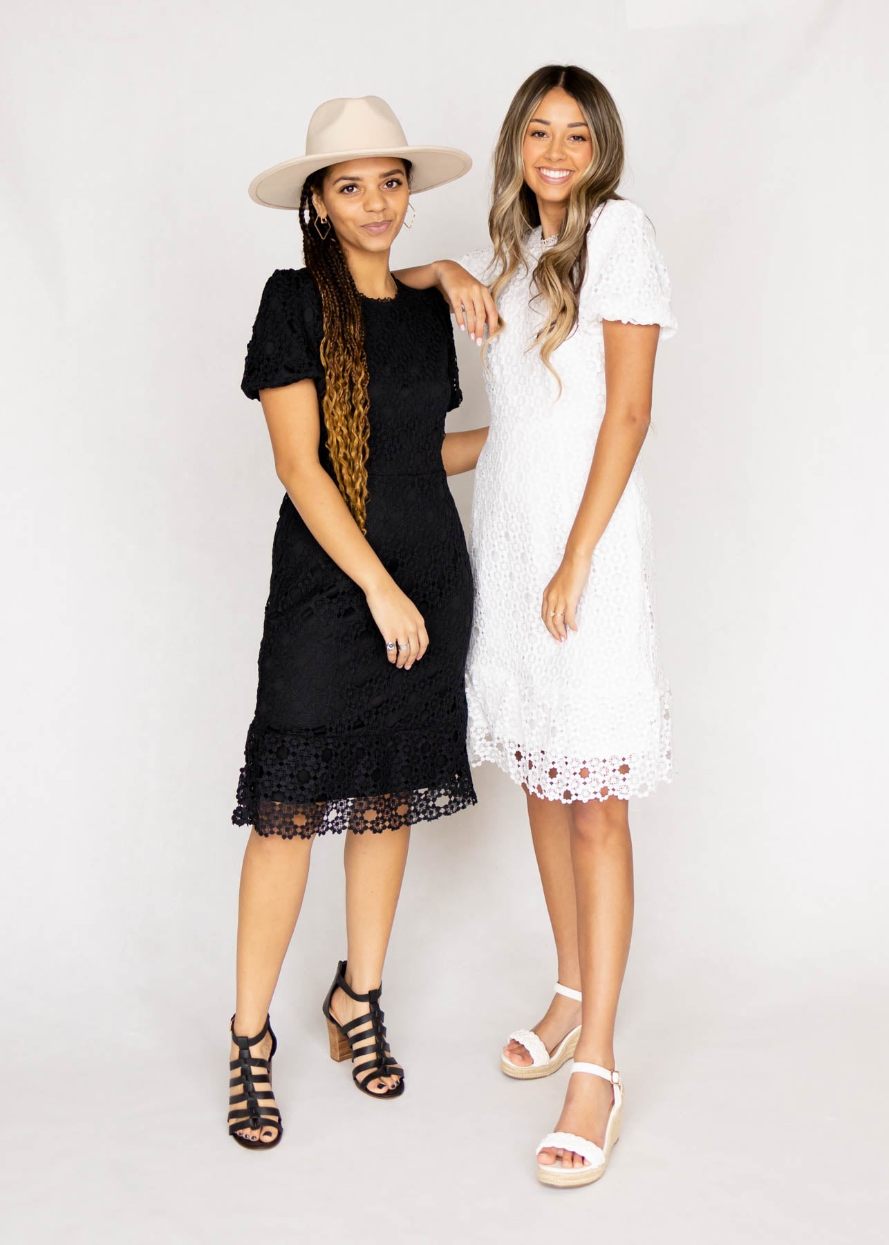 Bridget Black Lace Dress