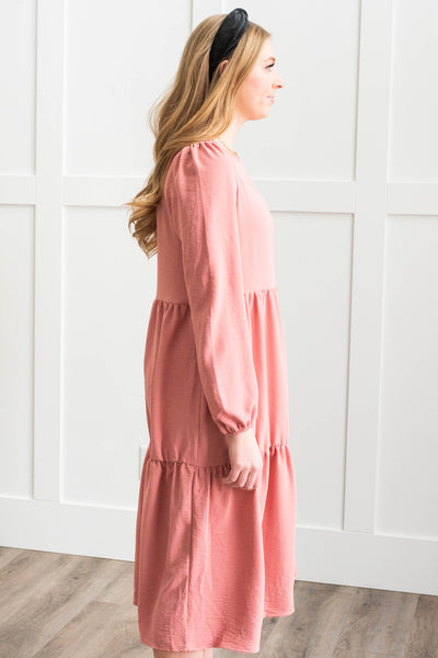 Brynlee Mauve Dress