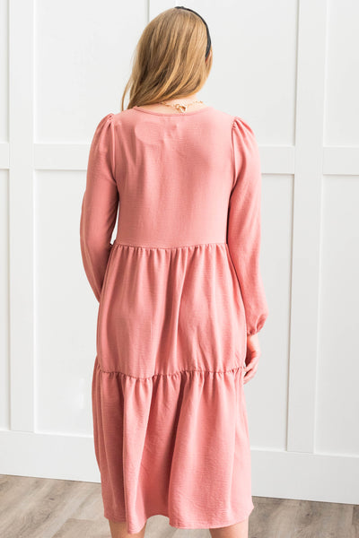 Brynlee Mauve Dress