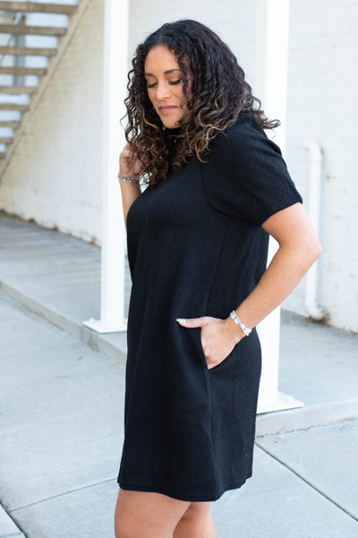 Carlin Black Dress