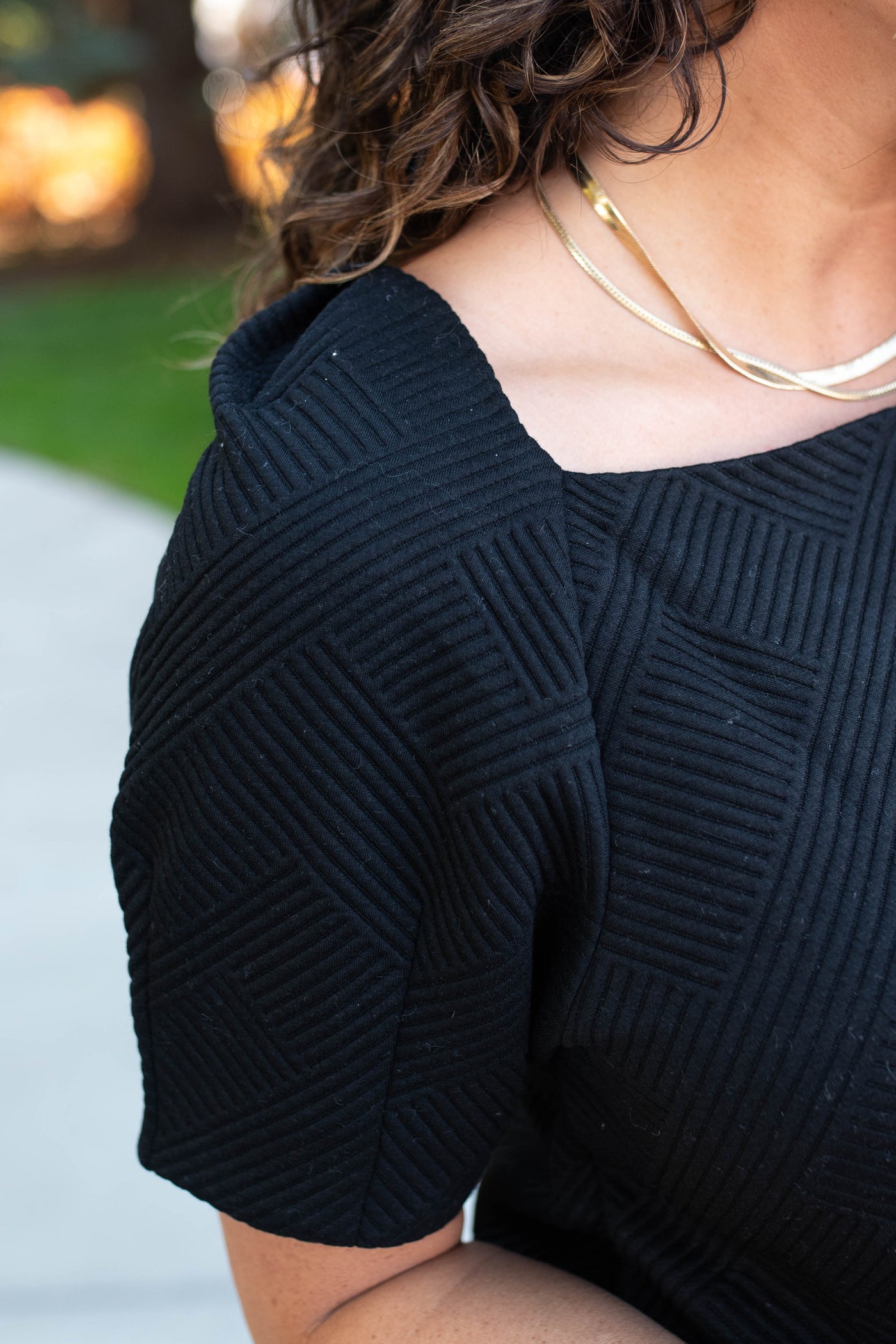 Carlin Black Dress